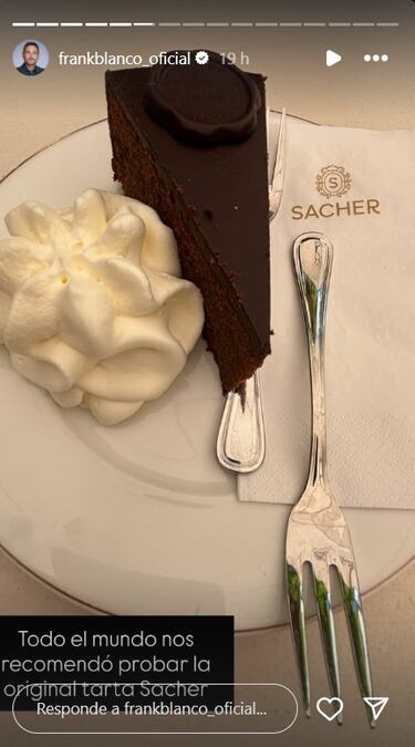 Frank Blanco prueba la tarta Sacher original y su opinión no puede ser peor: “10 euros, eh” 
