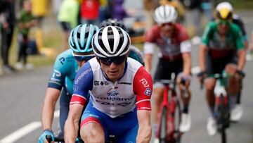 David Gaudu rueda durante la decimosexta etapa del Tour de Francia 2021 entre Pas de la Casa y Saint-Gaudens