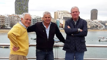Luis Sicilia Jose Luis Cardenes y Rafael Leon