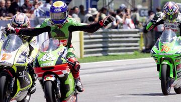 Lorenzo ganando en Río 2003.