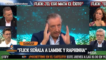 El ‘dardo’ de Pedrerol a Flick a cuenta de los egos del vestuario del Barça: culés, escuchen