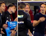El incendio de Íñigo al penalti de Lamine y su amenaza al cuarto árbitro: completamente fuera de sí