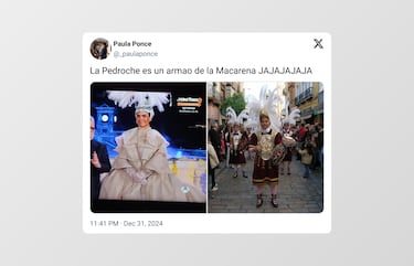 Los mejores memes del vestido de Cristina Pedroche en las Campanadas 2024