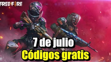 Free Fire | Códigos de hoy lunes 7 de julio 2025: recompensas gratis
