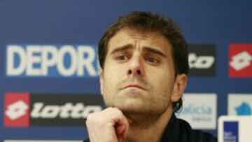 El portero del Deportivo de la Coruña, Dani Aranzubia.