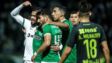 Tabata se exhibe y mete en semifinales al Sporting