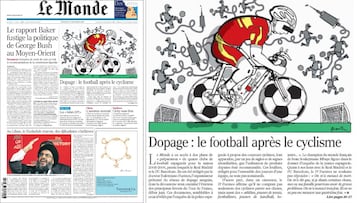 Portada de 'Le Monde' del 8 de diciembre de 2006.
