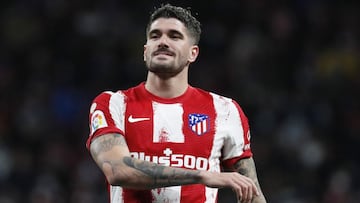 Rodrigo de Paul, en el Atlético-Celta.
