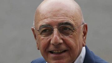 El expresidente del Milán, Adriano Galliani.