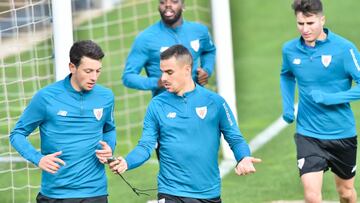 Vesga, con Dani García en Lezama.