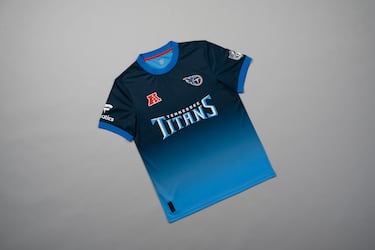 Las camisetas de los equipos de la NFL al estilo clásico del fútbol