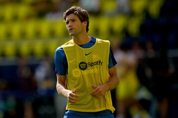 Marcos Alonso vuelve a una convocatoria del Barcelona tras no verse inscrito en las dos primeras jornadas de LaLiga EA Sports.
