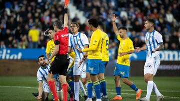 LEGANES LAS PALMAS ROJA JUAN MUÑOZ MILLA ALVENDIZ SERGIO GONZALEZ
