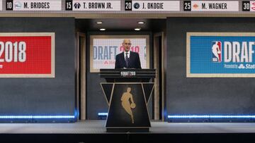 El comisionado Adam Silver.