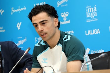 Josué Dorrio: “Mi familia se enteró de que venía al Málaga por la prensa”