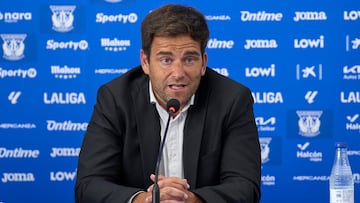 01/08/25 PRESENTACION DE MARVEL COMO NUEVO JUGADOR DEL CLUB DEPORTIVO LEGANES EN LA INSTALACION DEPORTIVA BUTARQUE