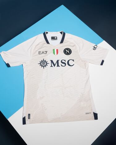 Dubai, Miami y Copenhague en la nueva camiseta del Nápoles