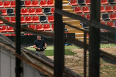 Una delegación de la UEFA inspecciona el estadio de Vallecas 