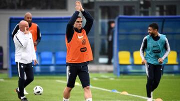 Griezmann está concentrado con Francia.