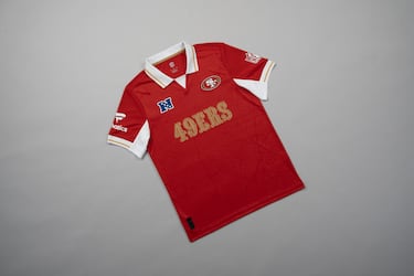 Las camisetas de los equipos de la NFL al estilo clásico del fútbol