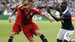 Alderweireld se siente en desventaja frente a Giménez