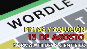 wordle reto diario 13 agosto