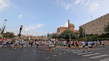 El maratón de Jerusalén regresa tras la pandemia