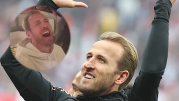 Harry Kane festeja su primer título como profesional al ritmo de Queen