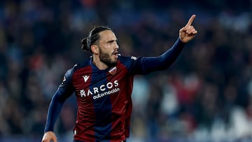18/01/25 PARTIDO SEGUNDA DIVISION
LEVANTE - GRANADA
TERCER GOL GIORGI KOCHORASHVILI 3-1 ALEGRIA