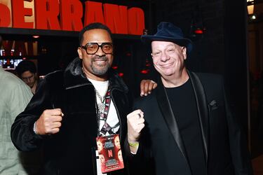 Los cómicos Mike Epps y Jeff Ross.