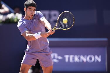 Holger Rune ganó la final del Conde de Godó 6-7, 2-6 a Carlos Alcaraz.