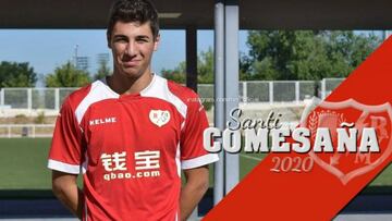 Santi Comesaña firma por el Rayo para cuatro temporadas