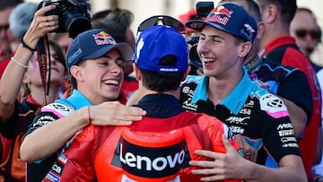 Márquez, encantado con los triunfos de Alonso y Quiles
