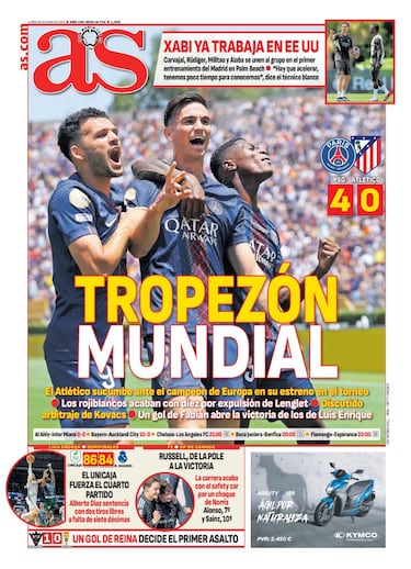 Las portadas de AS de junio