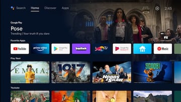 Televisor con Google TV