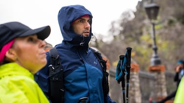 El reto de Abel Mansilla: 24 horas subiendo escalones en un hotel
