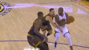 Dellavedova: ¡puñetazo en las partes nobles de Iguodala!