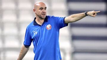 Félix Sánchez, seleccionador de Qatar.
