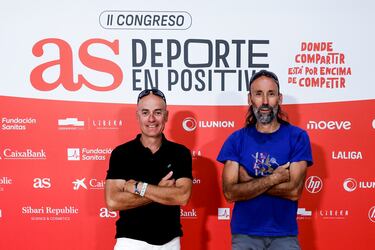 David Martín, Co-responsable del Plan Verde de Escuela Ideo, con Pablo Llobera Serra, Co-reponsable del Plan Verde de Escuela Ideo.