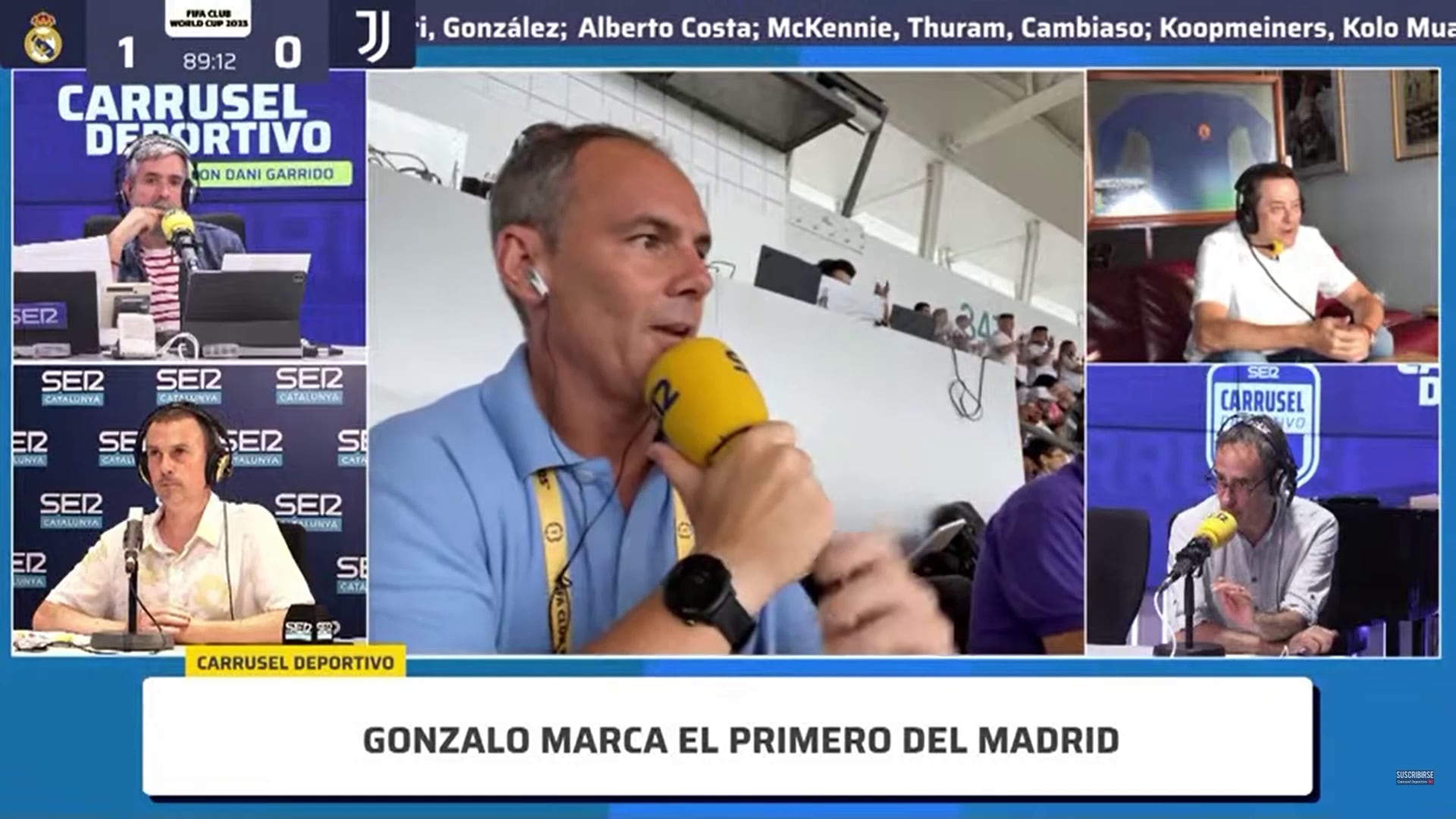 Iturralde se pone serio y dice ‘basta’ con Rüdiger tras su última acción