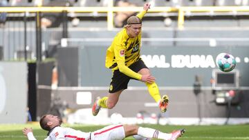 Haaland con el Dortmund el pasado fin de semana.