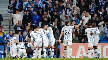 La Real Sociedad, el equipo que ‘menos juega’ de LaLiga