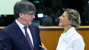 Yolanda Díaz y Puigdemont se pronuncian tras su reunión