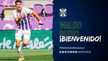 Waldo Rubio, sexto refuerzo