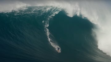 Shaun Walsh en Jaws, Maui, Hawái