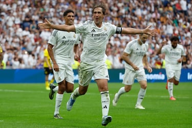 Raúl González Blanco durante el partido benéfico de leyendas XII Corazón Classic Match Real Madrid-Borussia Dortmund.