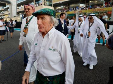 Jackie Stewart, expiloto de automovilismo británico.