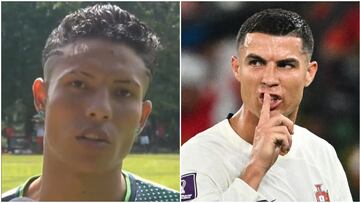 Robert Alexander, el futbolista hondureño que dice ser idéntico a Cristiano Ronaldo