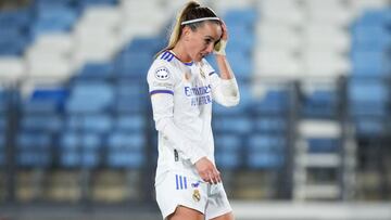 Asllani, jugadora del Real Madrid.