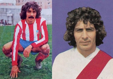 El delantero argentino llegó al Rayo Vallecano en 1976 donde estuvo hasta 1978 cuando fue fichado por el Atlético de Madrid donde estuvo hasta 1980.